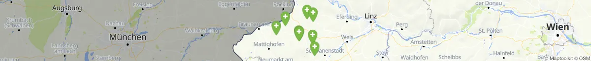 Map view for Pharmacies emergency services nearby Mehrnbach (Ried, Oberösterreich)